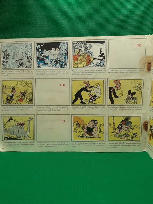Livro - REF ESC - Coleção de Cromos - Mickey Story (ler descrição)