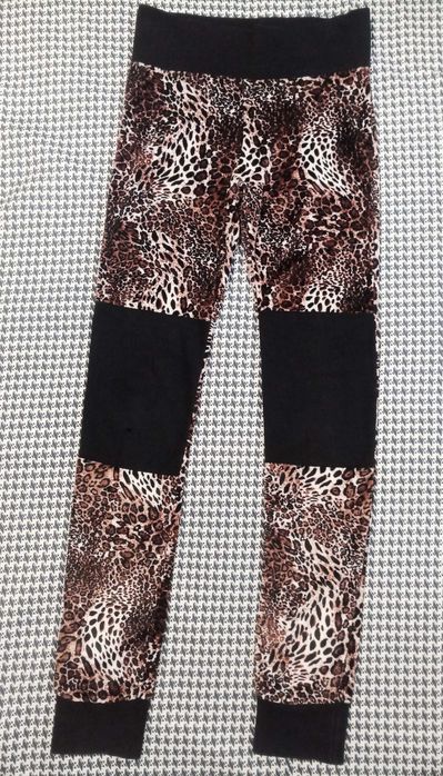 Лосины, Леггинсы леопардовые для девочки
