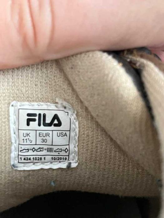 chłopięce buty zimowe Fila 30