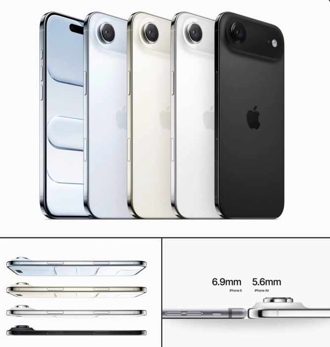 iPhone AIR 256GB | 512GB | 1TB