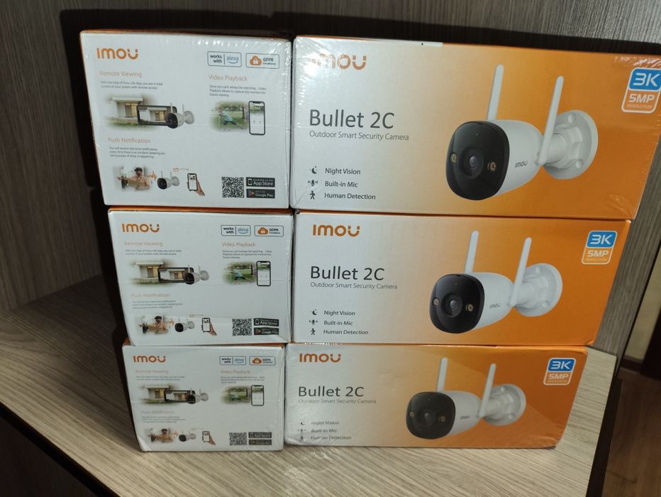 Imou Bullet 2C F42P 5 Mp,   Смарт камера •НОВІ•ГАРАНТІЯ•