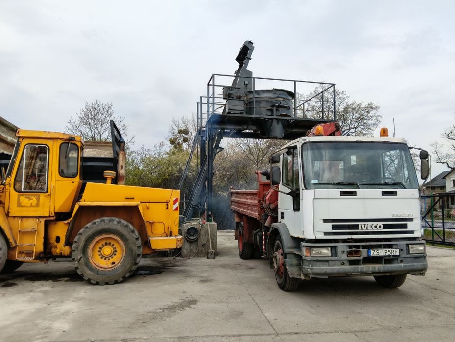 Beton, stabilizacja, transport
