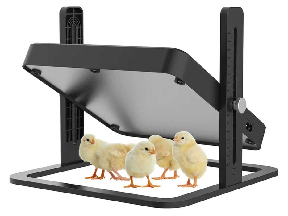 ODCHOWALNIA 25x25cm lampa Podczerwień OGRZEWACZ do odchowu SZCZENIĄT