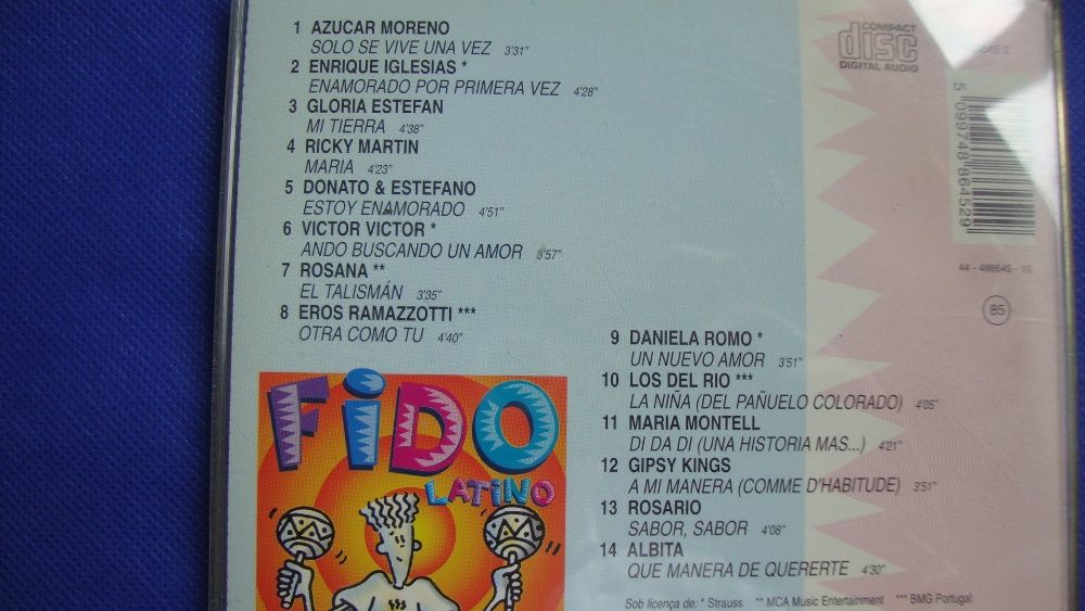 CD - Fido - Latino