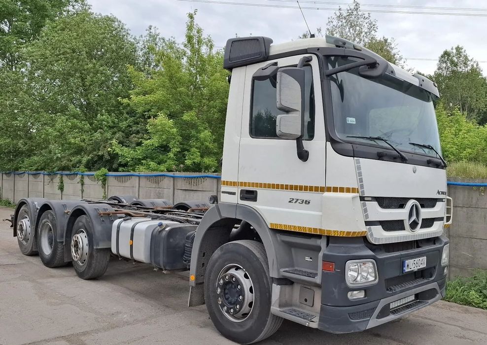 Mercedes-Benz ACTROS  Mercedes Actros 8x2 Transport Export Hamburg