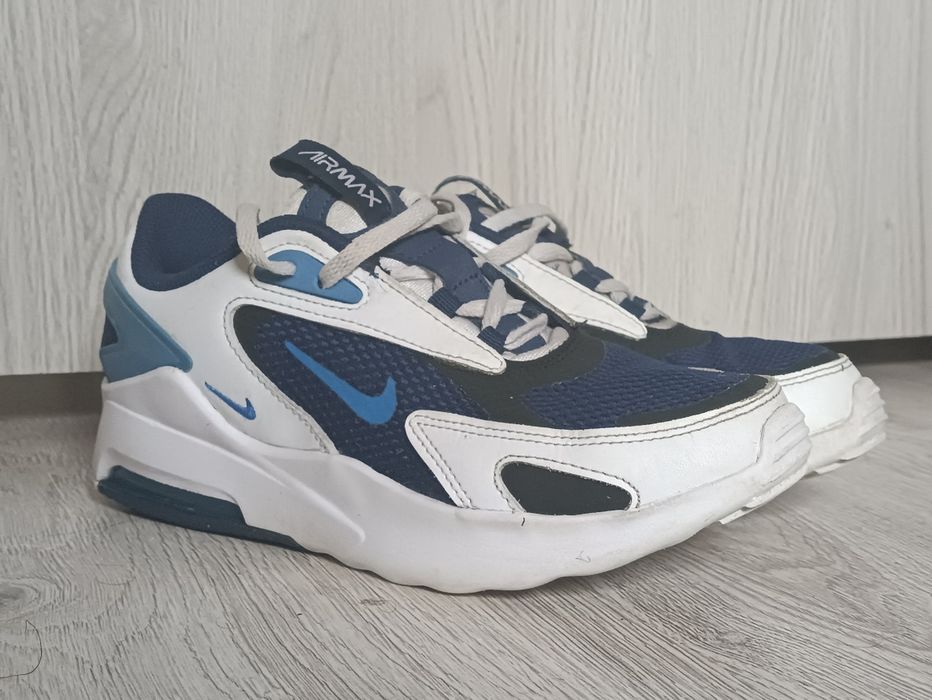 Buty damskie Nike Air Max biało-niebieskie 36