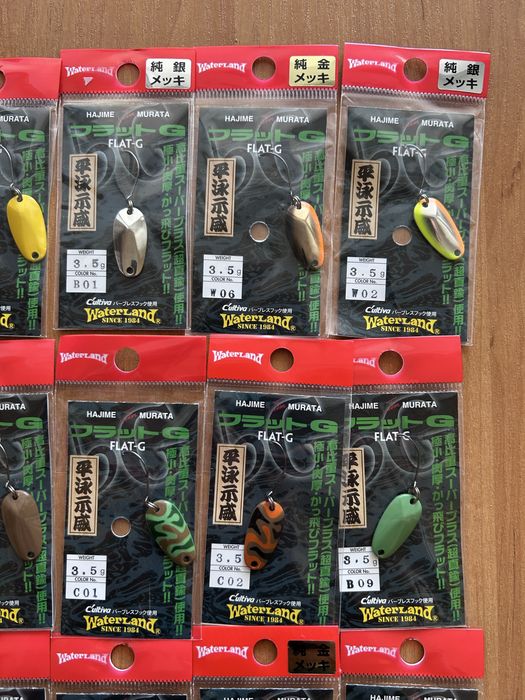 Япония, блешня SMITH, Waterland, воблери Daiwa
