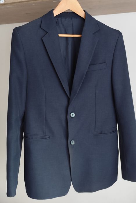 Marynarka męska, granatowa 176/80 Polski produkt