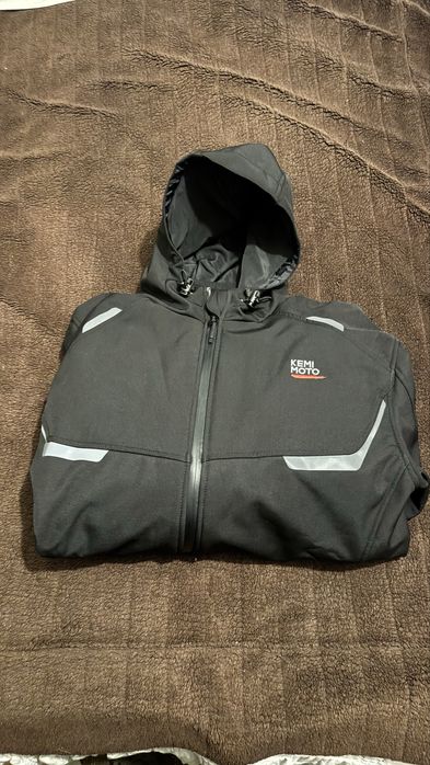 Casaco moto aquecido com protecoes power bank incluso