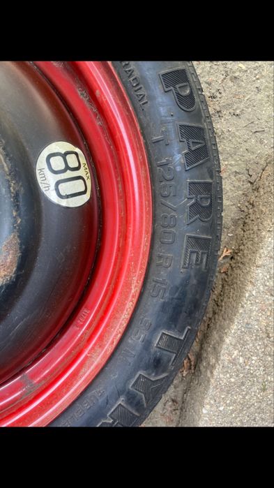 Koło dojazdowe 125/80 R15 95M – dojazdówka