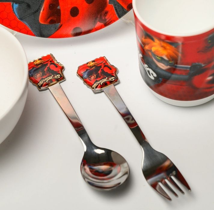 Дитячий набір посуду "Леді Баг"