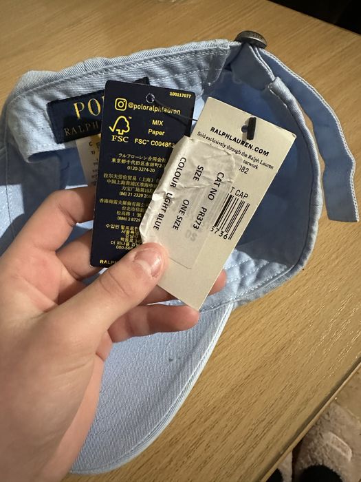 Кепка поло ральф