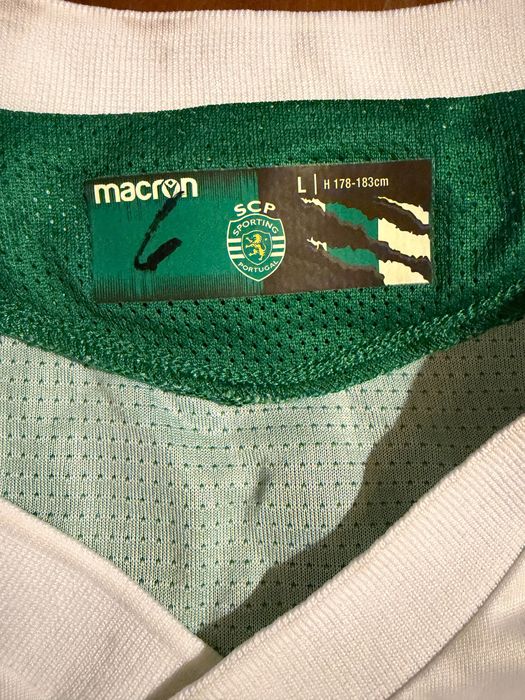 Camisola oficial sporting 2020/21 - AUTOGRAFADA