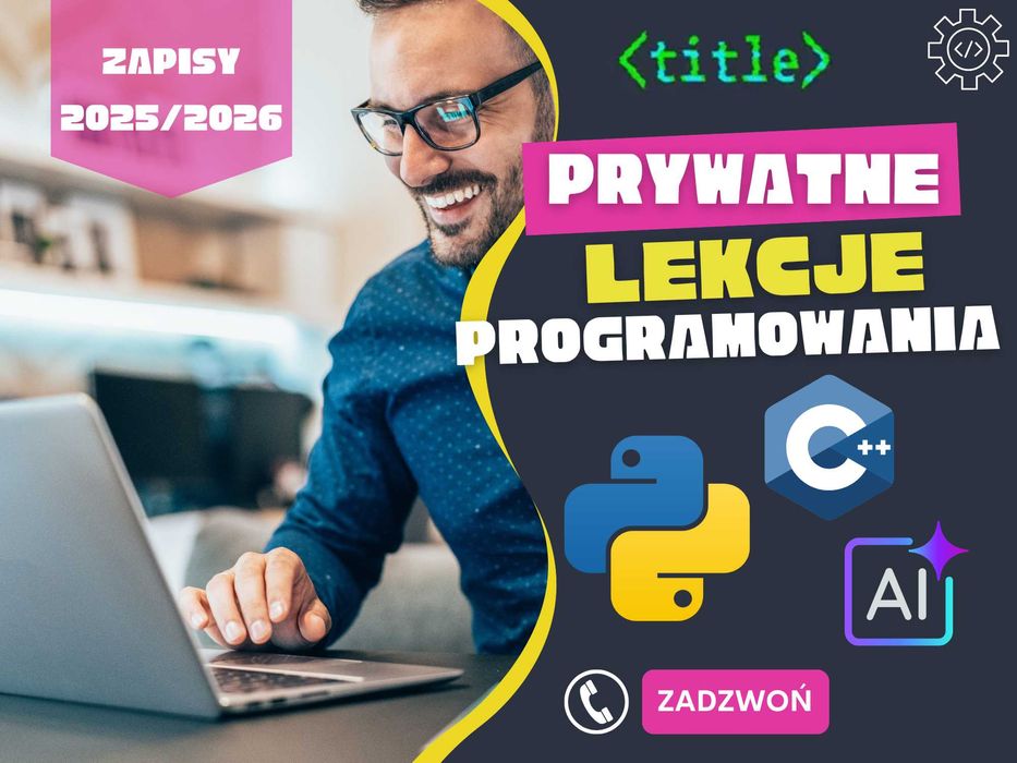 Korepetycje INFORMATYKA | Matura | 2026 | PROGRAMOWANIE | Python | C++