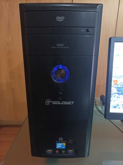 Computador Intel Core 2 Duo E7400, 4GB, disco 240GB SSD e Windows Pro