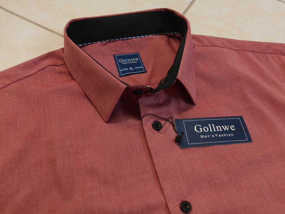 GOLLNWE - NOWA! z Metkami Koszula Męska rozmiar XL