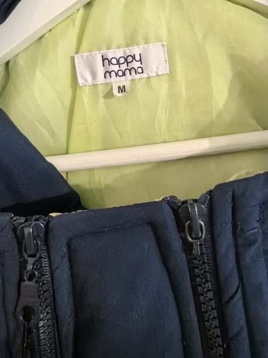 Kurtka ciążowa Happy Mama do nosidełka