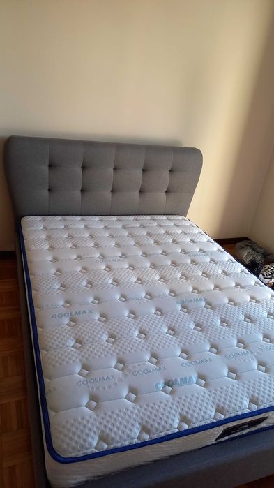 Cama de casal + colchão