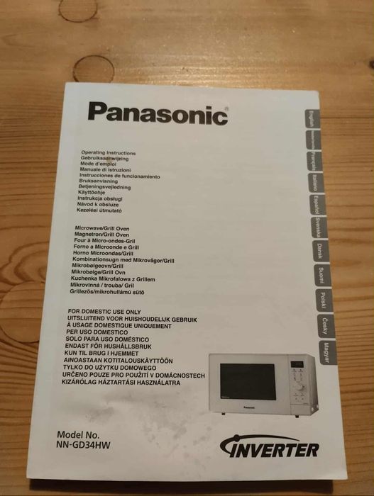 Sprzedam Mikrofale Panasonic INVERTER
