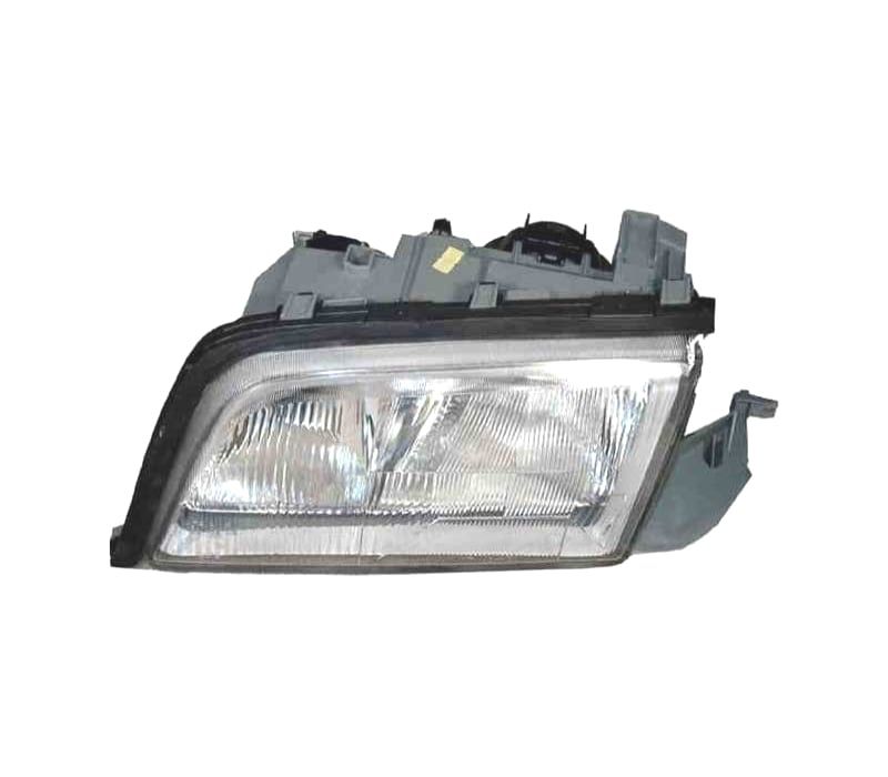 FAROL ESQUERDO MERCEDES CLASE C W202 96-00 FUNDO CROMADO