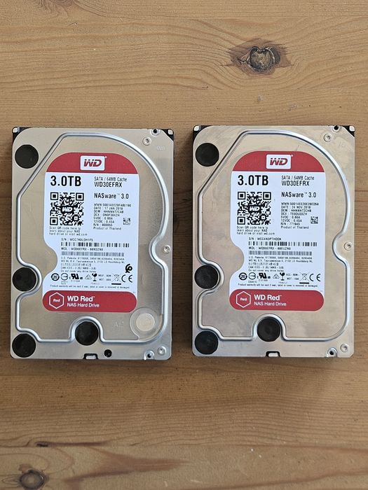 Dysk WD Red 3TB 2sz