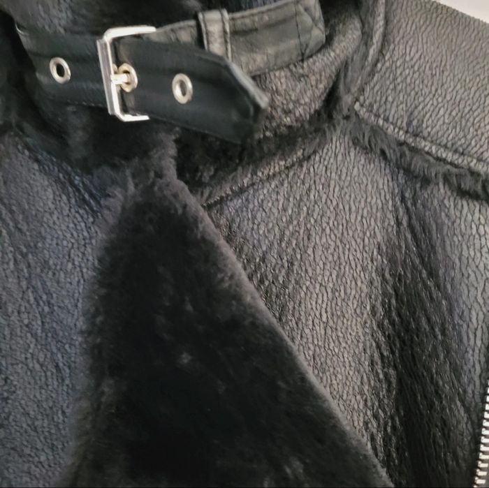 Kurtka ramoneska kożuszek ocieplana roz S/M