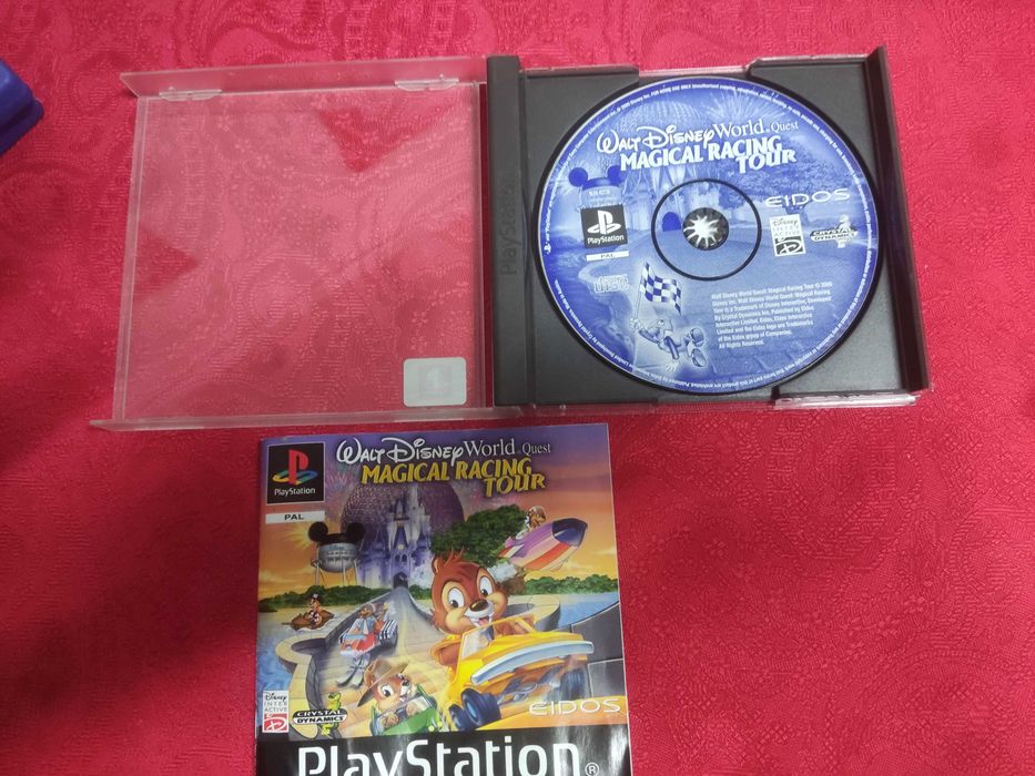 Jogo Walt Disney World Magical Racing Tour Playstation 1