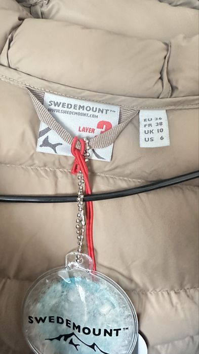 Новий пуховик swedemount