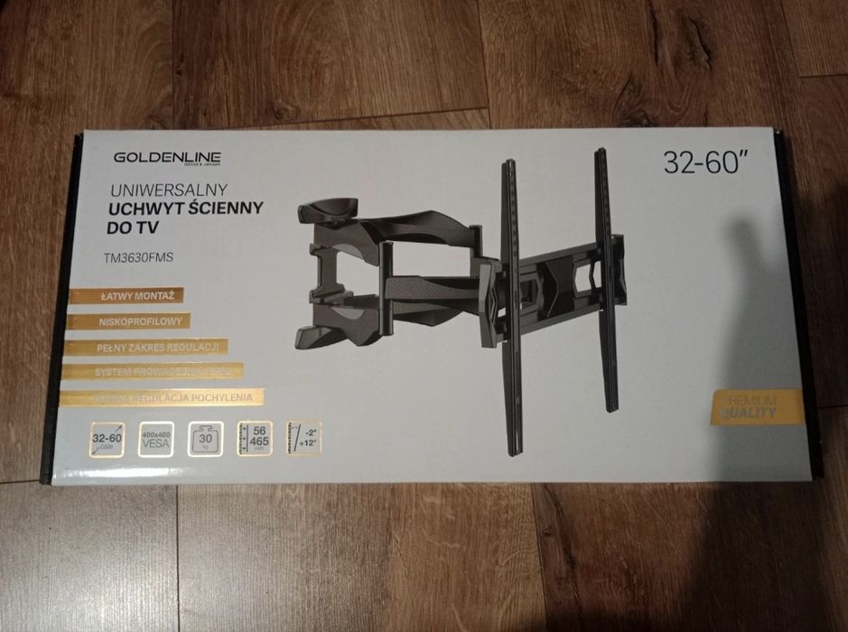 Nowy uchwyt ścienny do TV 32-60"