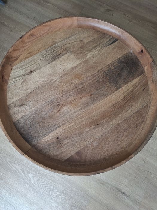 Mesa de apoio rústica