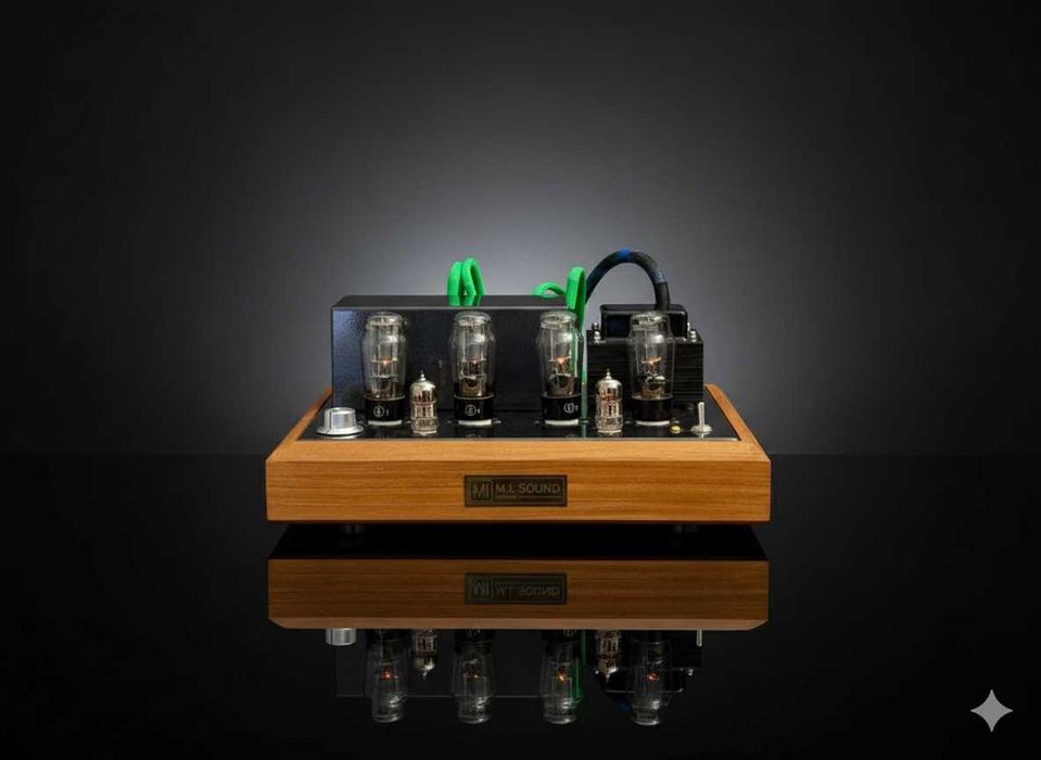 ‼️Ламповый усилитель papatube.audio 6Ф6С Класс А, сделано в Украине