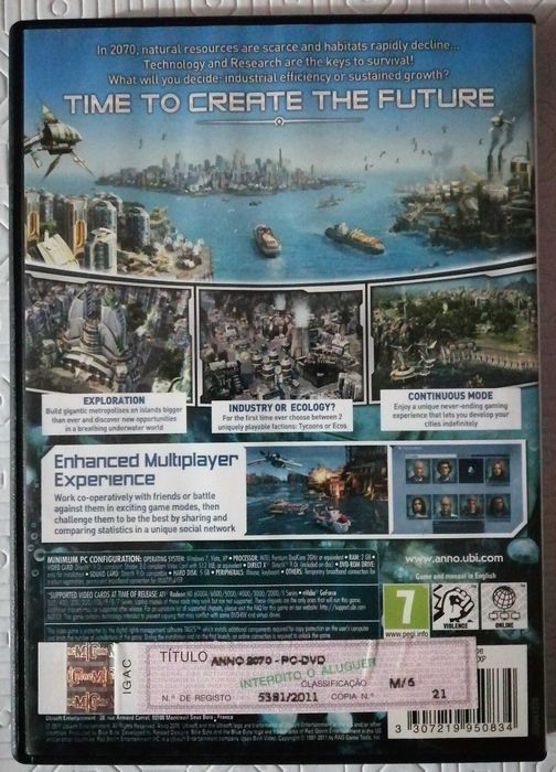 PC Game ANNO 207064298370950403121