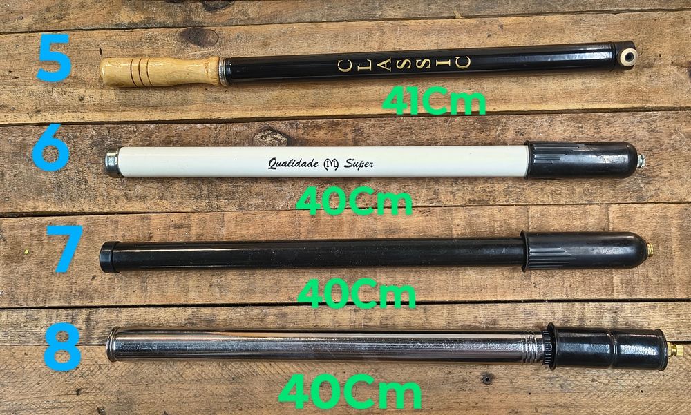 Bombas de ar bicicleta pasteleira/ciclismo/Órbita/vários tamanhos