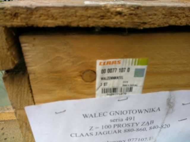 Walec gniotownika ORYGINAŁ Claas Jaguar 840 860 880 WYPRZEDAŻ CENA BRUTTO