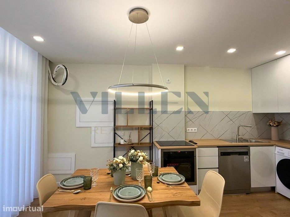 Apartamento T1 mobilado no centro da Trofa