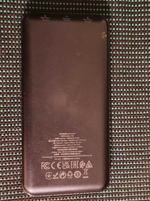 PowerBank hoco. 10000 mAh почти новый