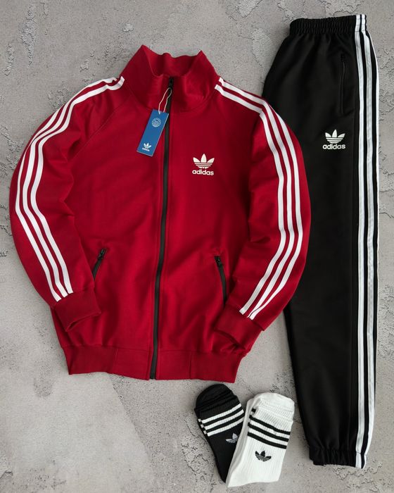 Чоловічий спортивний костюм Adidas, шкарпетки в ПОДАРУНОК