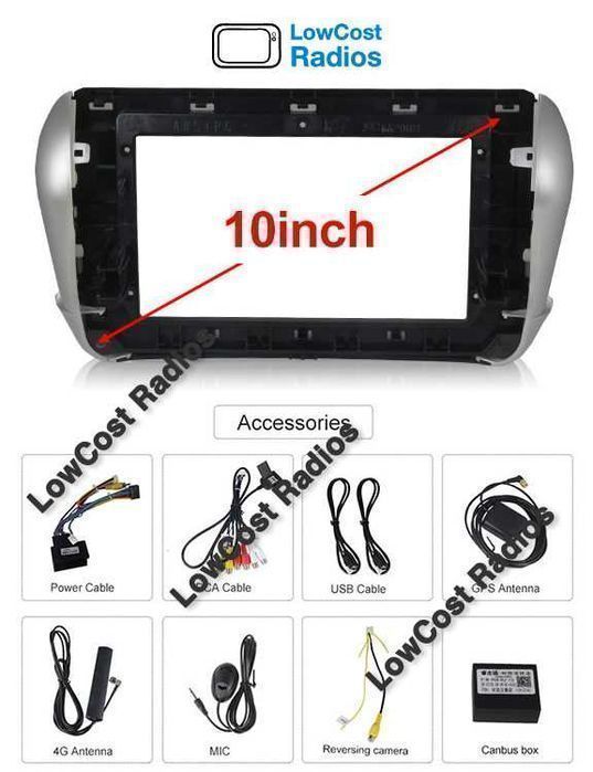 *Auto Rádio GPS PEUGEOT 2008 / 208 | ANDROID • Multimédia BT USB WIFI | CARPLAY • ANDROID AUTO