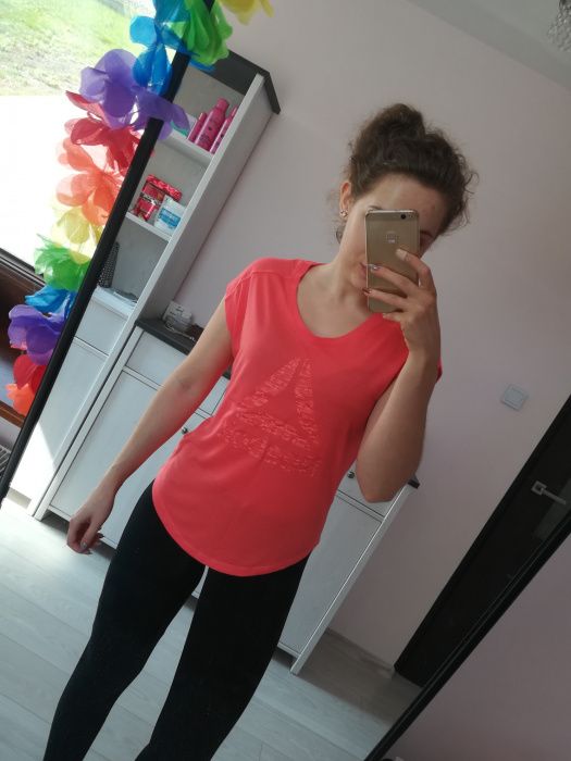 Koszulka Reebok różowa