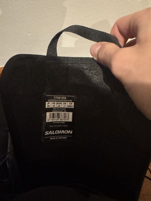 Buty snowboardowe Salomon