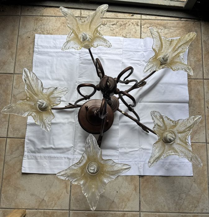 Candeeiro de teto vintage