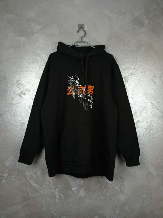 Męska bluza z kapturem M czarna hoodie