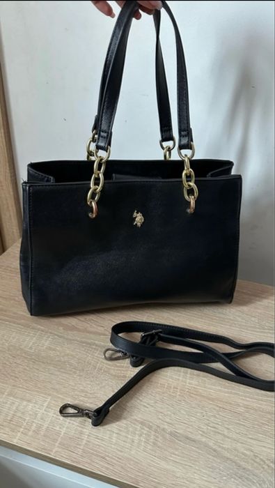 Torebka czarna polo