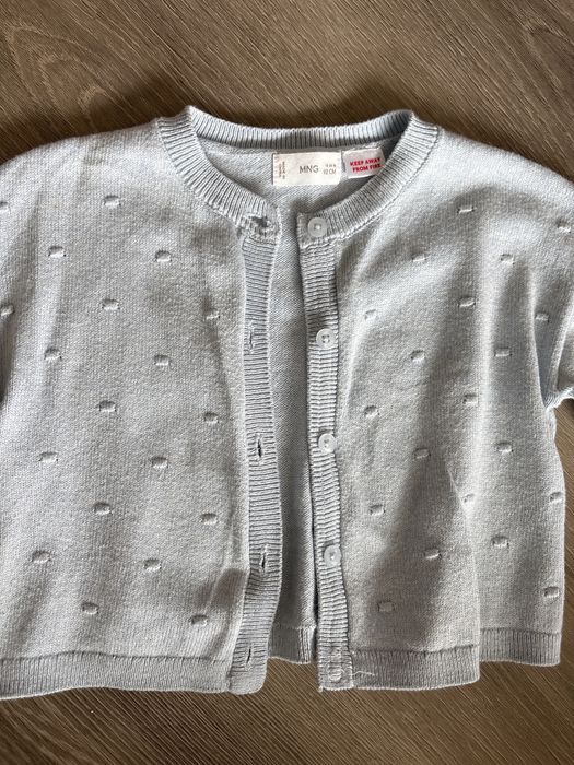 Casaco malha menina Mango