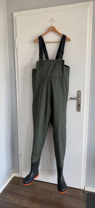 Wodery Spodniobuty Spodnie Wędkarskie 42/43/44/45/46 + Szelki