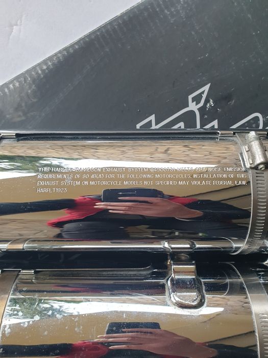 Tłumiki wydechy 4" Harley Touring Electra Road Street Glide M8  2017+