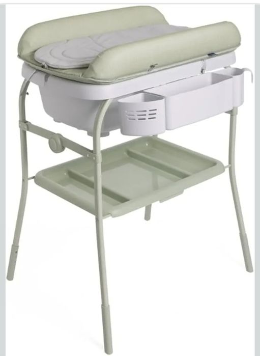 Banheira c/ Muda-Fraldas Chicco Cuddle & Bubble