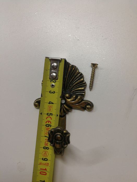 Gancho de parede para cortinado (alzapaños)