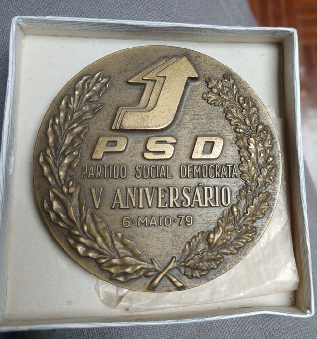Medalha V aniversário PSD