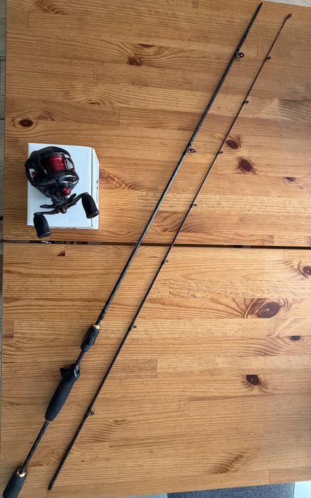 Zestaw BFS casting 2-10g 198 cm + Daiwa alphas AIR